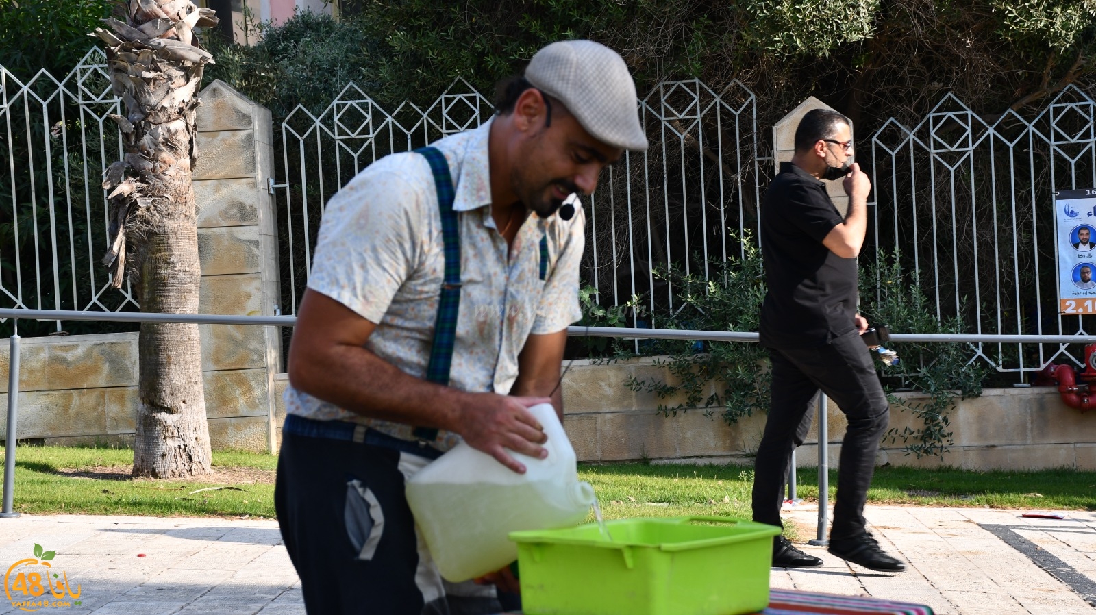 فيديو: لجنة الانتخابات تُنظم فعاليات للصغار في ساحة المركز الجماهيري